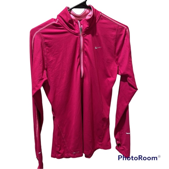 Nike Tops - Nike Running Dri Fit Quarter Zip Top
